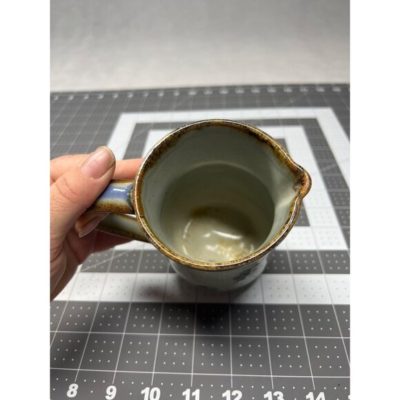 Vintage El Palomar Tonala Mexico Hand Painted Ceramic Pitcher & Cups Set - Picture 7 of 8